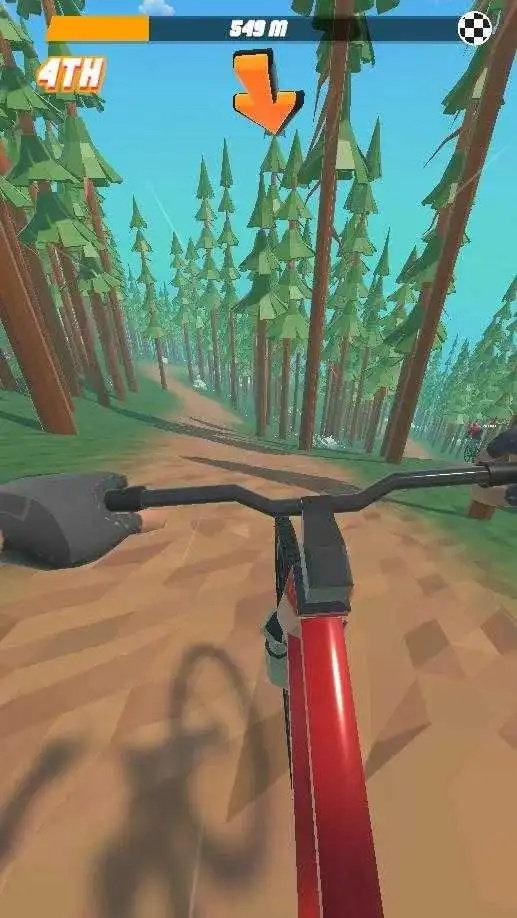 自行车山地赛3D游戏截图