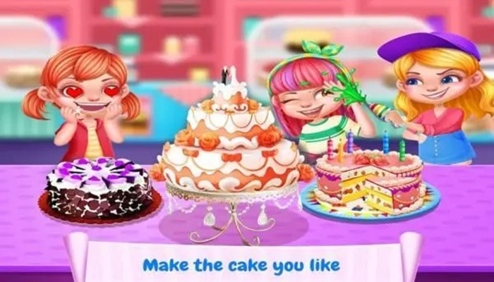 美味的蛋糕制作游戏合集