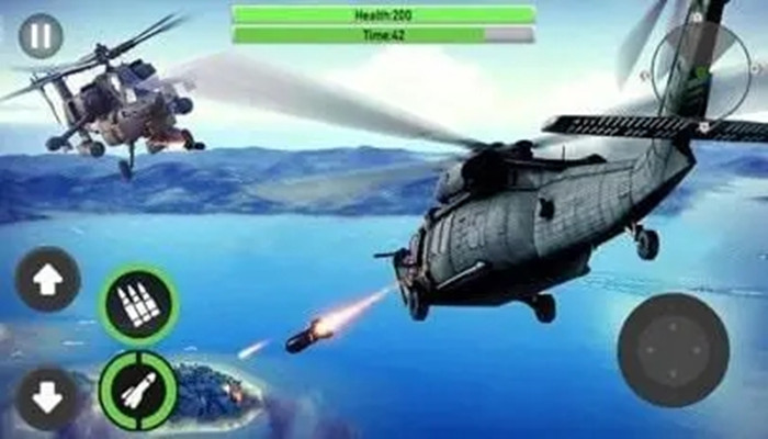 直升机飞行战斗游戏大全