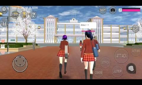 樱花校园模拟器宫殿最全地图更新版游戏截图