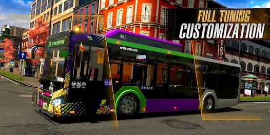 巴士模拟器游戏截图
