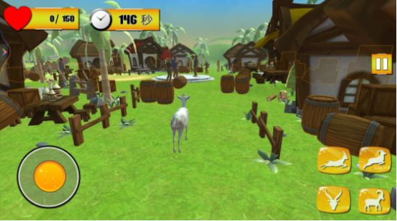 山羊模拟生存游戏截图