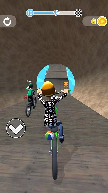 骑自行车的挑战3D游戏截图