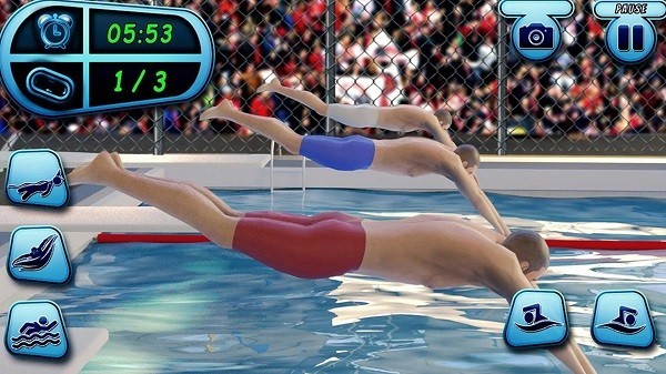 模拟游泳游戏截图