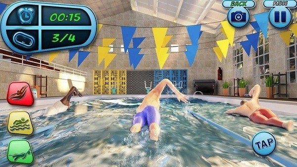 模拟游泳游戏截图