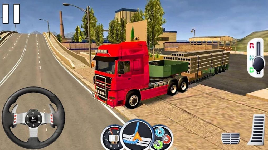 美国现代重型大卡车3D游戏截图