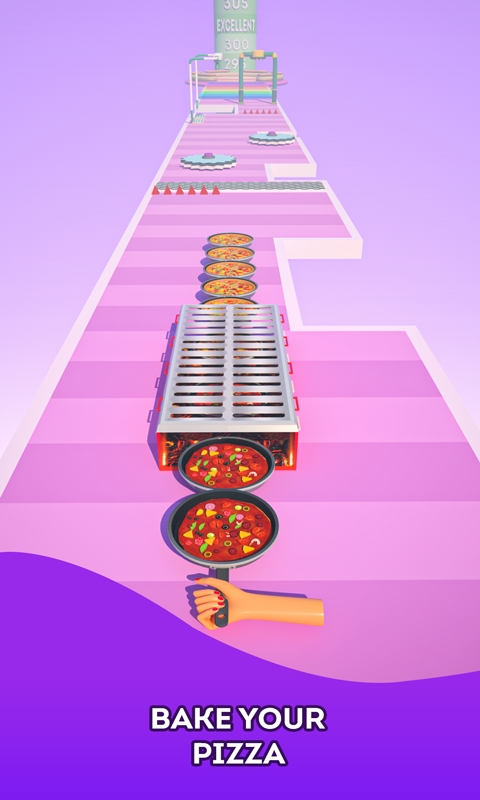 披萨堆栈3D游戏截图