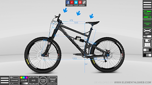 自行车配置器3D游戏截图