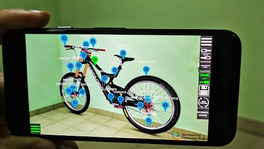 自行车配置器3D游戏截图