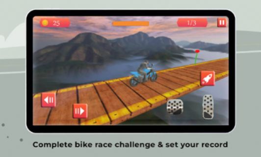 特技自行车赛车游戏截图