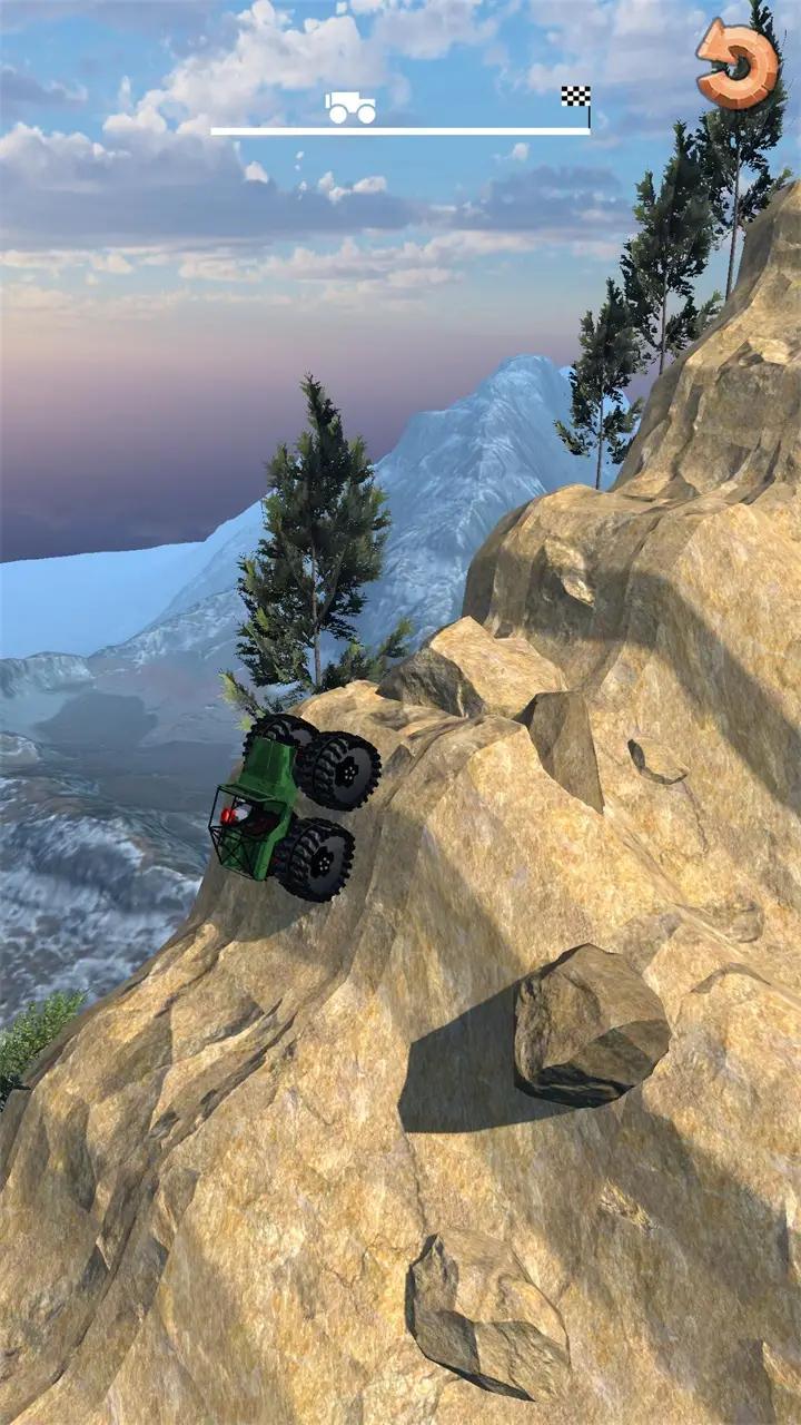 爬坡汽车模拟器游戏截图