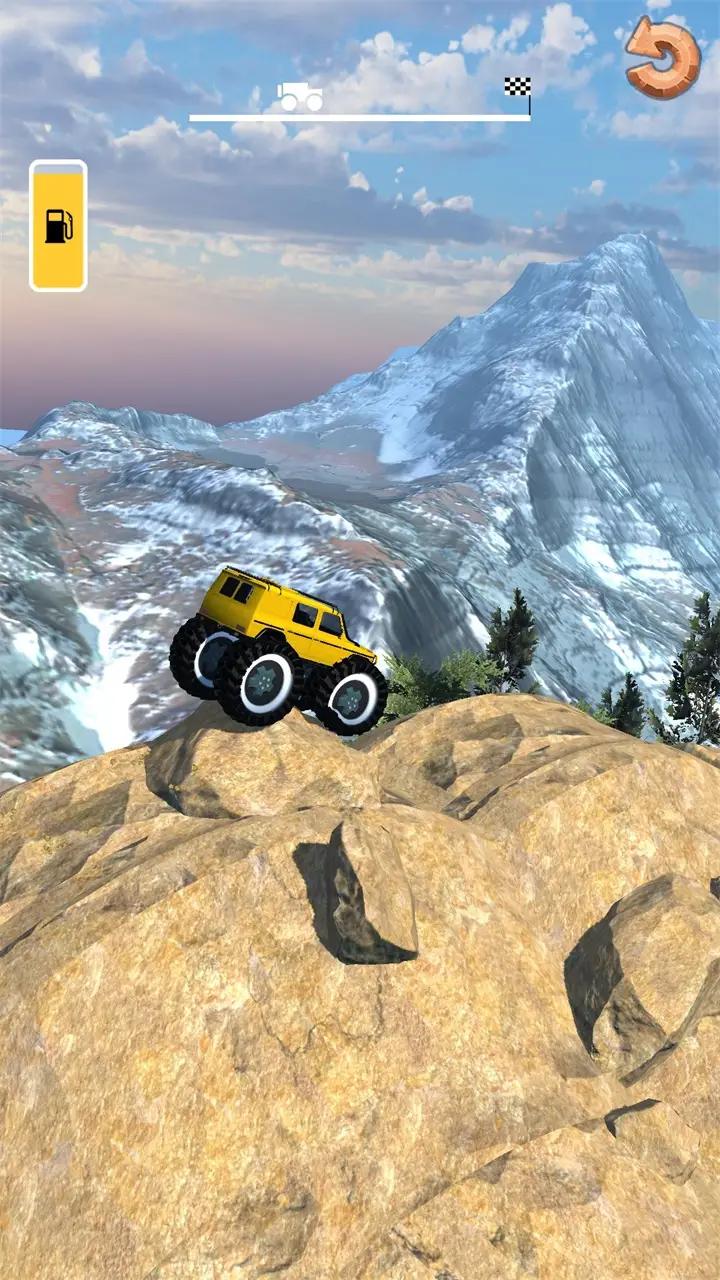 爬坡汽车模拟器游戏截图