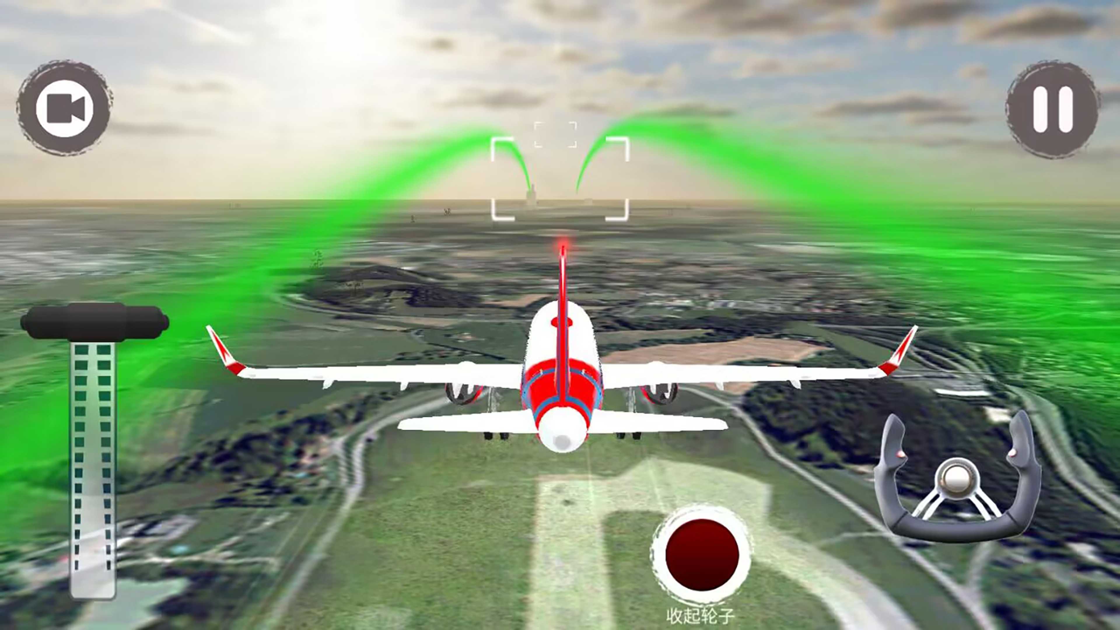 飞机驾驶飞行模拟器游戏截图