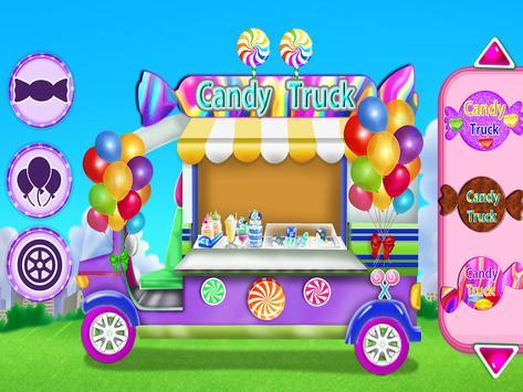 食品卡车糖果制作游戏截图