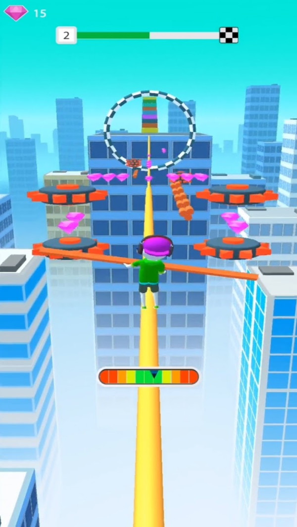 电缆滑道3D游戏截图