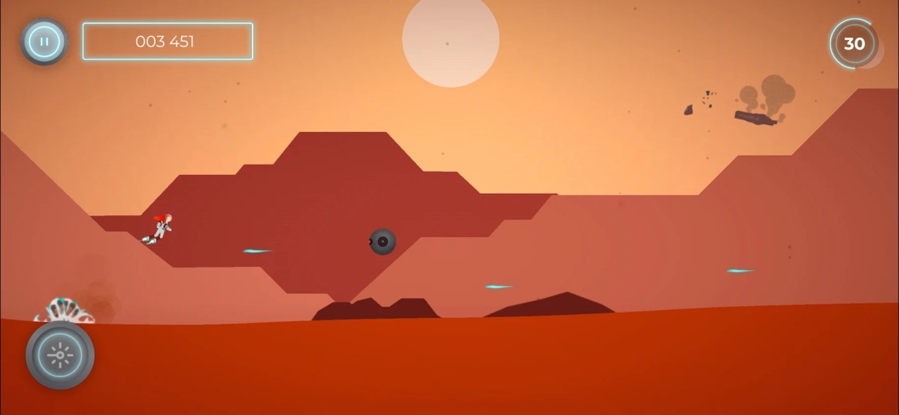 无尽的火星奔跑者游戏截图