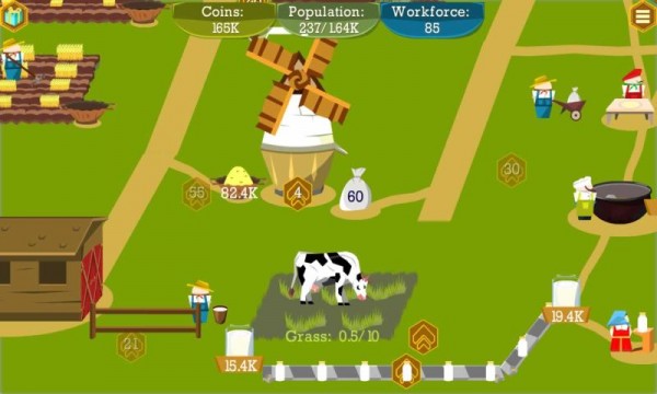 农场和矿山游戏截图