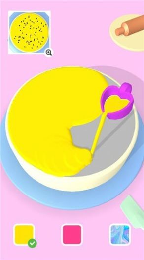 艺术蛋糕制作游戏截图