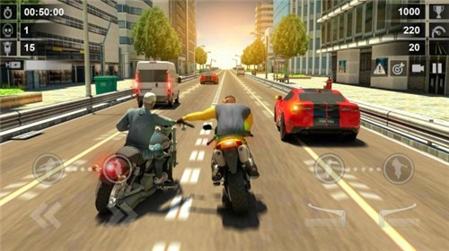 摩托车打架游戏截图