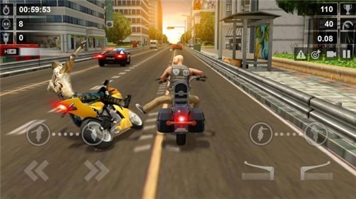 摩托车打架游戏截图