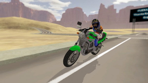 快速摩托车司机游戏截图