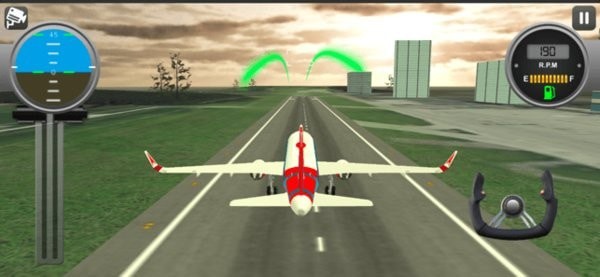 客机飞行模拟器游戏截图