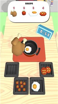 食物烹饪大师3D游戏截图