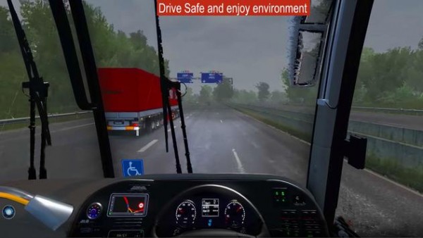 现代巴士山地驾驶游戏截图