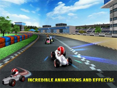 卡丁车竞速3D游戏截图