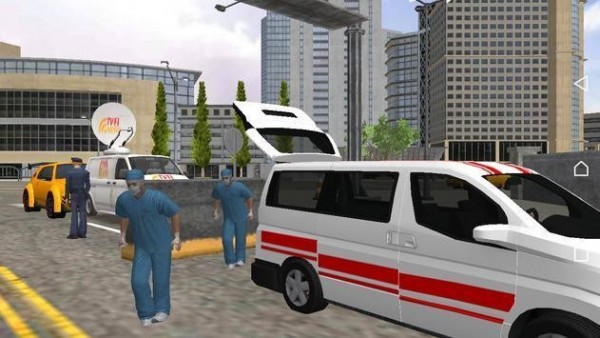 急救车和急救直升机游戏截图
