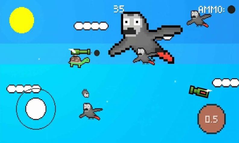 海龟爆炸游戏截图