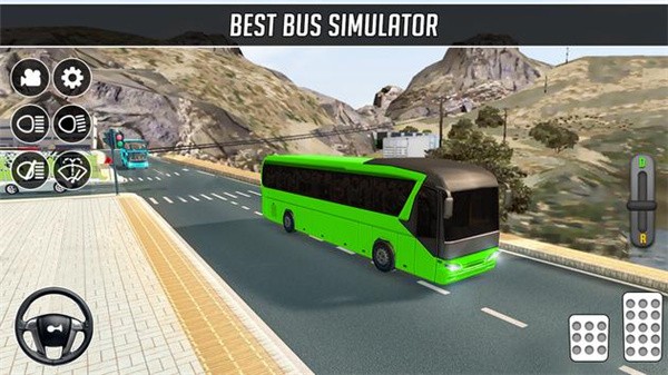巴士山地驾驶模拟器游戏截图