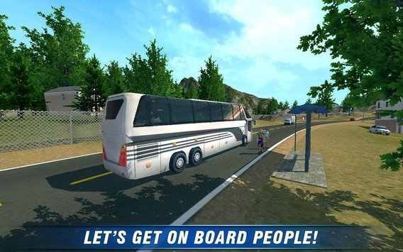 公路客车驾驶游戏截图
