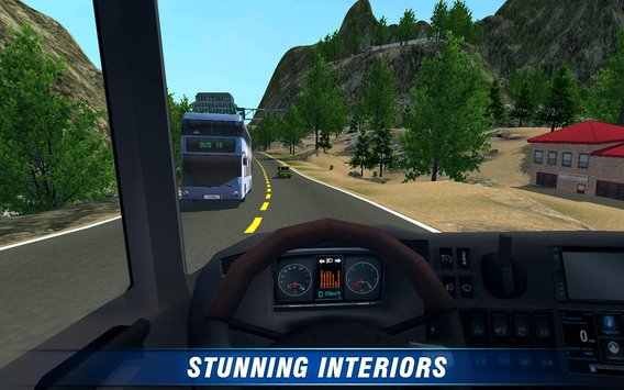 公路客车驾驶游戏截图