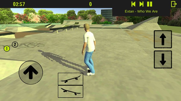 自由滑板3D游戏截图