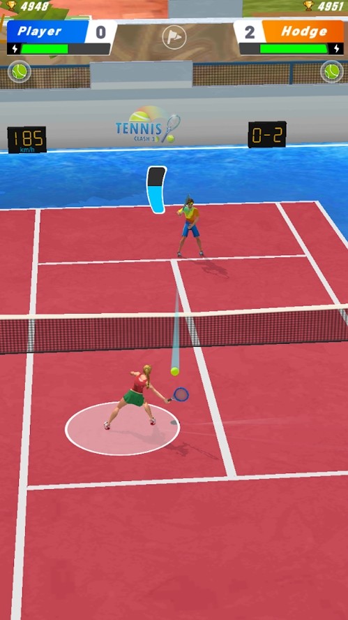 网球碰撞3D游戏截图
