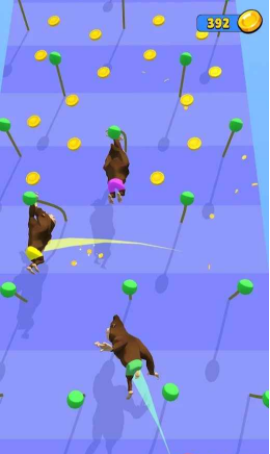 攀岩猴比赛3D游戏截图