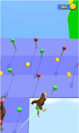 攀岩猴比赛3D游戏截图