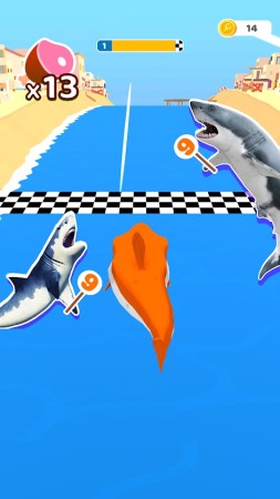 鲨鱼跑游戏截图
