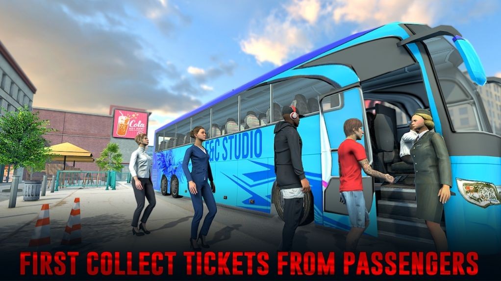 城市公交车乘客模拟器游戏截图