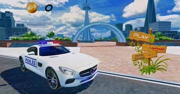 梅赛德斯警车模拟器2021游戏截图