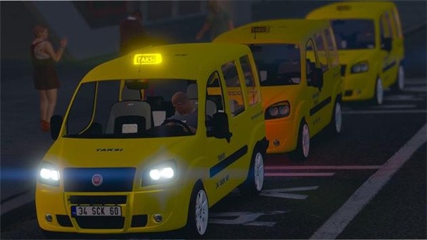 小型出租车模拟器游戏截图