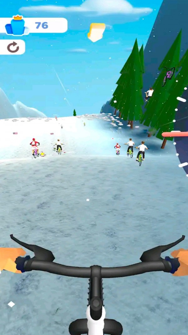模拟飞行自行车游戏截图