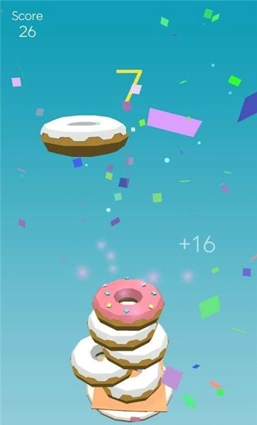 甜甜圈叠叠乐游戏截图