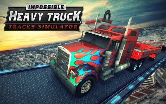 不可能的重型卡车轨道模拟器游戏截图