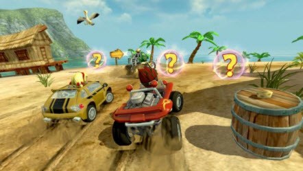 沙滩车赛车游戏截图