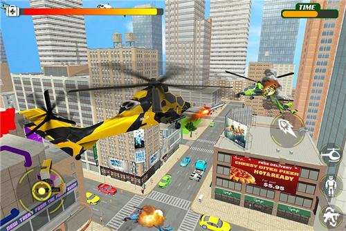 直升机机器人小车改造游戏截图