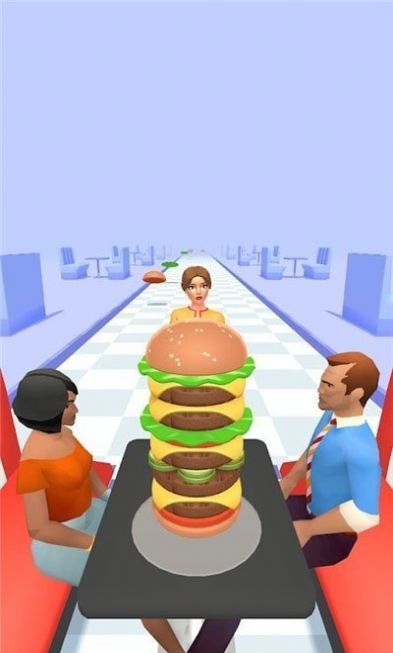 跑步做汉堡游戏截图