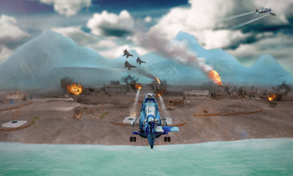 直升机空袭战3D游戏截图
