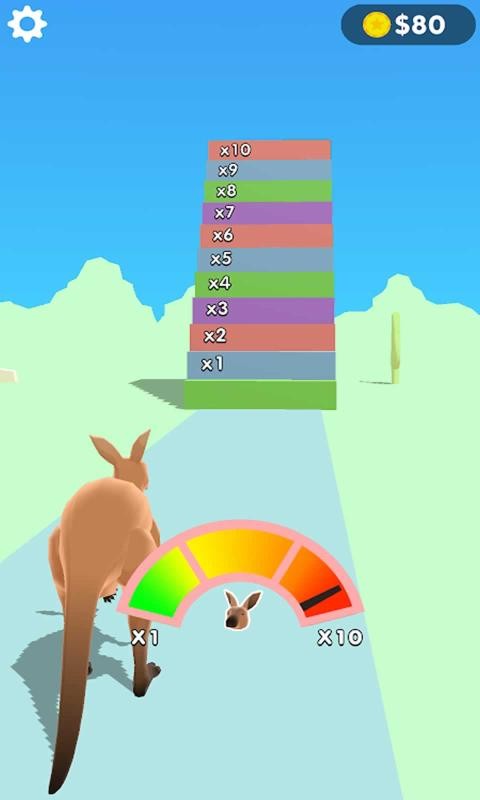 袋鼠跑3D游戏截图